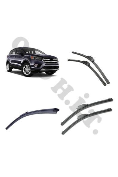 OTO H.İ.T. FORD KUGA SİLECEK TAKIMI 2013-2019 ÖN CAM SİLECEĞİ ürün görseli 1
