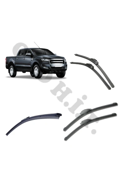 OTO H.İ.T. FORD RANGER SİLECEK TAKIMI 2016-2021 ÖN CAM SİLECEĞİ ürün görseli 1