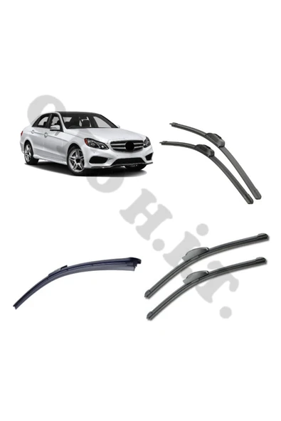 OTO H.İ.T. MERCEDES E SERİSİ SİLECEK TAKIMI W212 2014-2016 ÖN CAM SİLECEĞİ ürün görseli 1