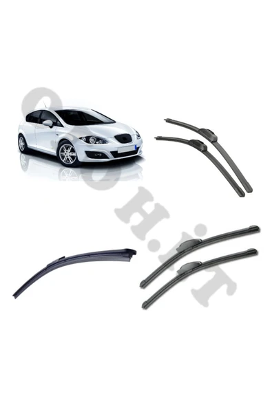 OTO H.İ.T. SEAT LEON SİLECEK TAKIMI 2009-2012 ÖN CAM SİLECEĞİ ürün görseli 1