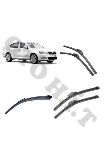 OTO H.İ.T. SKODA OCTAVİA SİLECEK TAKIMI 2006-2012 ÖN CAM SİLECEĞİ ürün görseli 1