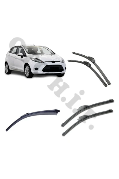 OTO H.İ.T. FORD FİESTA SİLECEK TAKIMI 2008-2013 ÖN CAM SİLECEĞİ ürün görseli 1