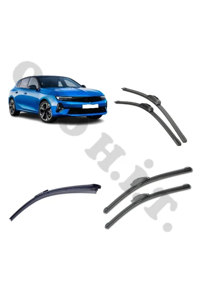 OTO H.İ.T. OPEL ASTRA L SİLECEK TAKIMI ÖN CAM SİLECEĞİ ürün görseli 1