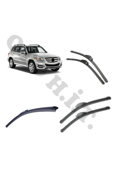 OTO H.İ.T. MERCEDES GLK SİLECEK TAKIMI 2014-2016 ÖN CAM SİLECEĞİ ürün görseli 1