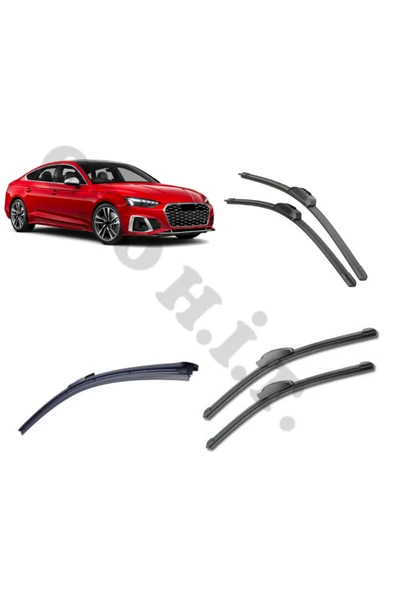 OTO H.İ.T. AUDİ A5 SİLECEK TAKIMI 2018-2024 ÖN CAM SİLECEĞİ ürün görseli 1