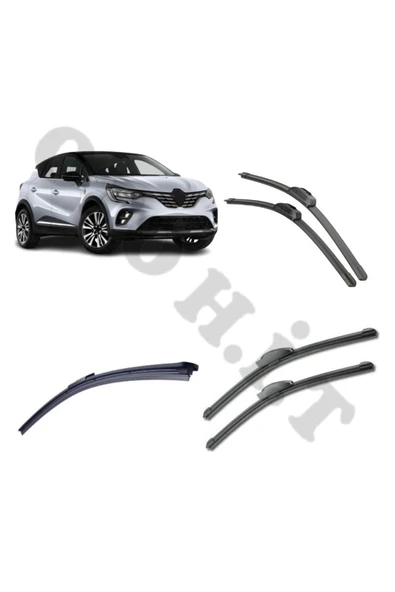 OTO H.İ.T. RENAULT CAPTUR SİLECEK TAKIMI 2021-2024 ÖN CAM SİLECEĞİ ürün görseli 1