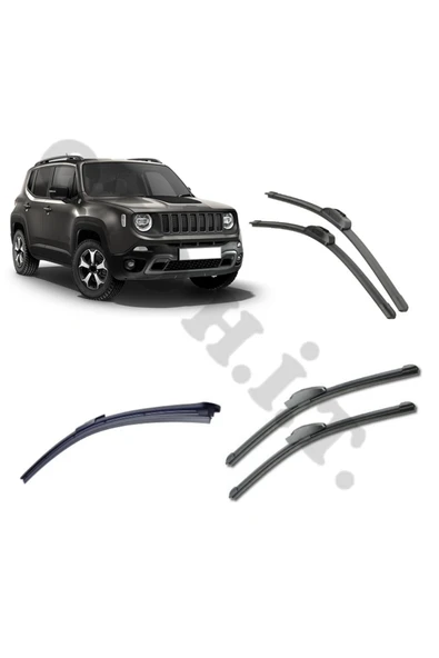 OTO H.İ.T. JEEP RENEGADE SİLECEK TAKIMI ÖN CAM SİLECEĞİ ürün görseli 1