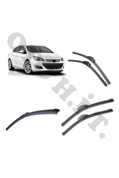 OTO H.İ.T. OPEL ASTRA J SİLECEK TAKIMI SEDAN 2009-2020 ÖN CAM SİLECEĞİ ürün görseli 1