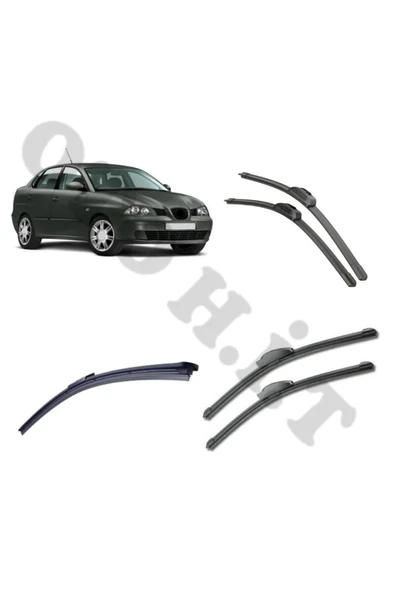 OTO H.İ.T. SEAT CORDOBA SİLECEK TAKIMI 2006-2009 ÖN CAM SİLECEĞİ ürün görseli 1