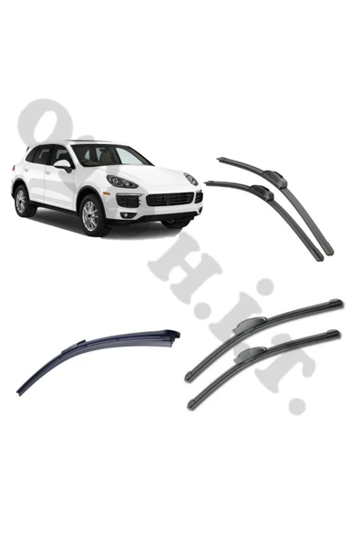 OTO H.İ.T. PORSCHE CAYENNE SİLECEK TAKIMI 2011-2017 ÖN CAM SİLECEĞİ ürün görseli 1