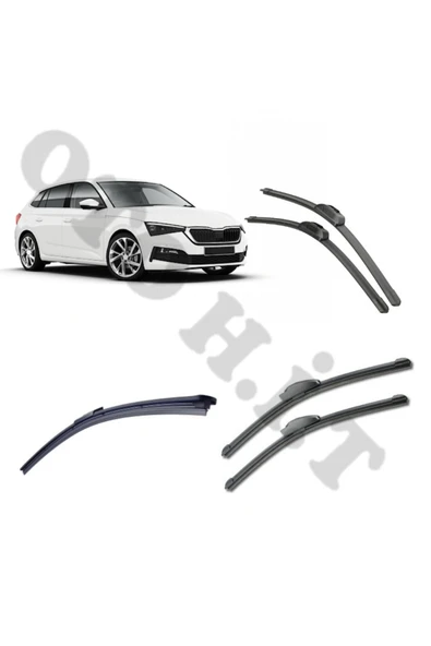 OTO H.İ.T. SKODA SCALA SİLECEK TAKIMI 2019-2024 ÖN CAM SİLECEĞİ ürün görseli 1