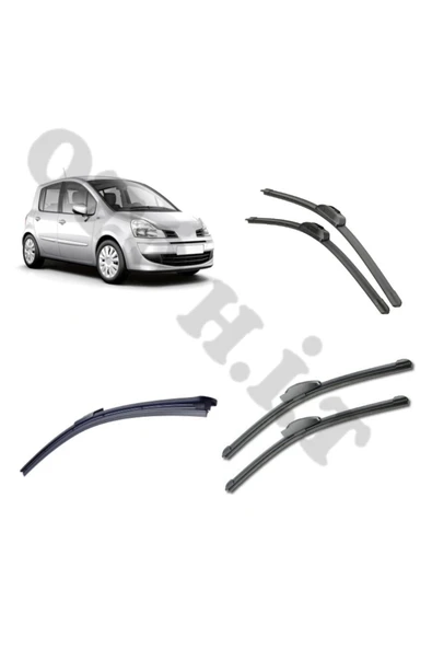 OTO H.İ.T. RENAULT MODUS SİLECEK TAKIMI 2005-2009 ÖN CAM SİLECEĞİ ürün görseli 1