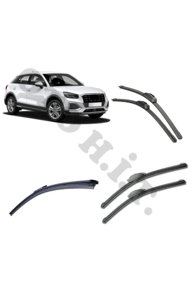 OTO H.İ.T. AUDİ Q2 SİLECEK TAKIMI 2017-2024 ÖN CAM SİLECEĞİ ürün görseli 1