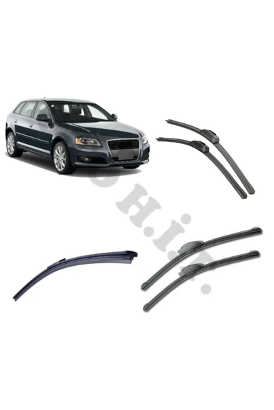 OTO H.İ.T. AUDİ A3 SİLECEK TAKIMI 2005-2012 ÖN CAM SİLECEĞİ ürün görseli 1