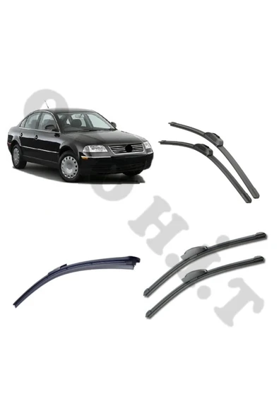 OTO H.İ.T. VOLKSWAGEN PASSAT SİLECEK TAKIMI B5,5 ÖN CAM SİLECEĞİ ürün görseli 1