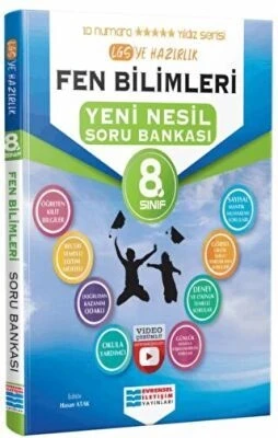 8.SINIF FEN BİLİMLERİ VİDEO ÇÖZÜMLÜ SORU BANKASI / ürün görseli 1