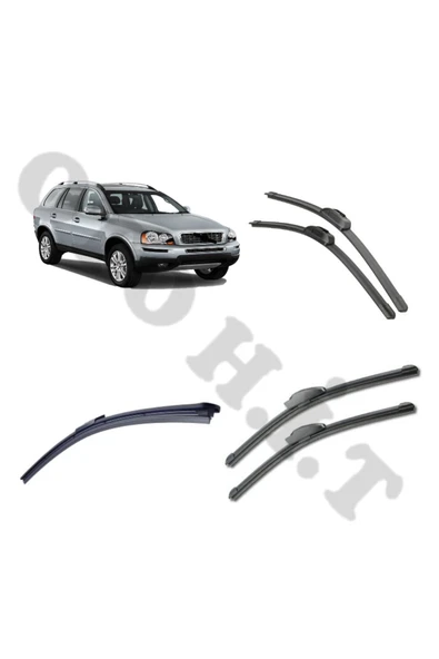 OTO H.İ.T. VOLVO XC90 SİLECEK TAKIMI 2005-2014 ÖN CAM SİLECEĞİ ürün görseli 1