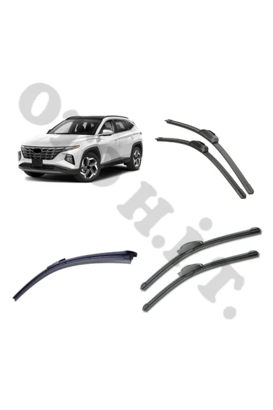 OTO H.İ.T. HYUNDAİ TUCSON SİLECEK TAKIMI 2021-2024 ÖN CAM SİLECEĞİ ürün görseli 1