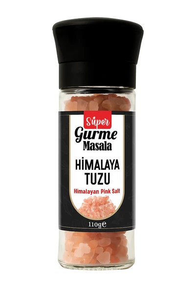 Pembe Himalaya Tuzu 110 g -Değirmen Kapaklı (Pink Himalayan Salt) ürün görseli 1