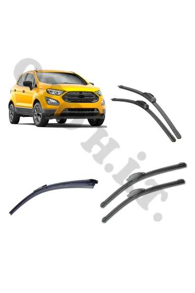 OTO H.İ.T. FORD ECOSPORT SİLECEK TAKIMI 2018-2022 ÖN CAM SİLECEĞİ ürün görseli 1