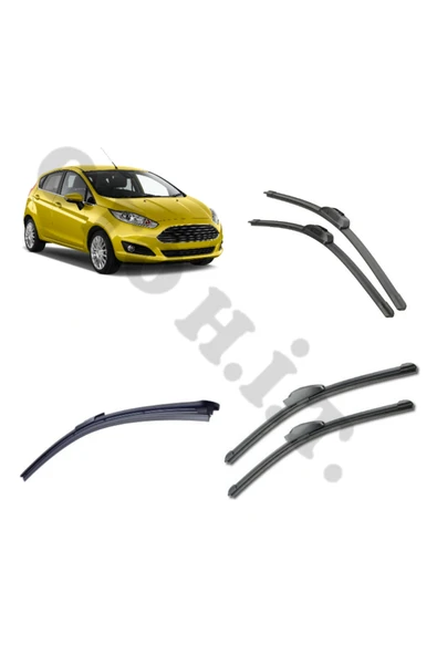 OTO H.İ.T. FORD FİESTA SİLECEK TAKIMI 2013-2017 ÖN CAM SİLECEĞİ ürün görseli 1