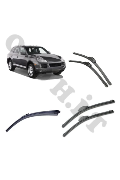 OTO H.İ.T. PORSCHE CAYENNE SİLECEK TAKIMI 2007-2011 ÖN CAM SİLECEĞİ ürün görseli 1