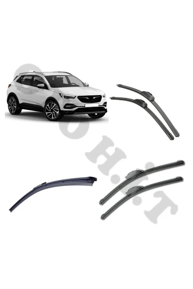 OTO H.İ.T. OPEL GRANDLAND SİLECEK TAKIMI 2017-2021 ÖN CAM SİLECEĞİ ürün görseli 1