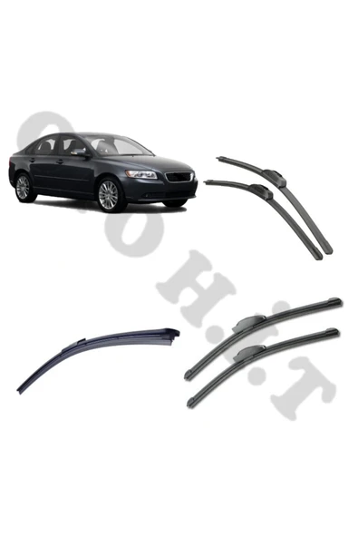 OTO H.İ.T. VOLVO S40 SİLECEK TAKIMI 2006-2013 ÖN CAM SİLECEĞİ ürün görseli 1