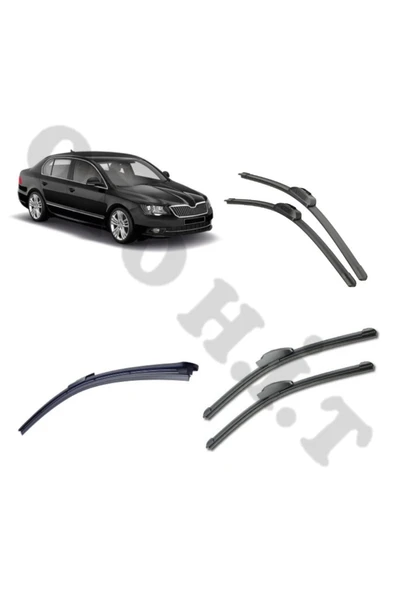 OTO H.İ.T. SKODA SUPERB SİLECEK TAKIMI 2009-2014 ÖN CAM SİLECEĞİ ürün görseli 1