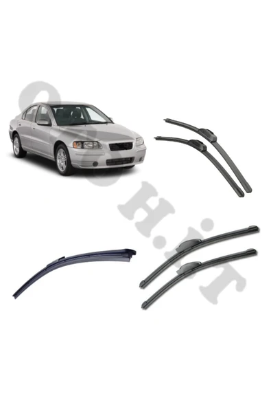 OTO H.İ.T. VOLVO S60 SİLECEK TAKIMI 2004-2010 ÖN CAM SİLECEĞİ ürün görseli 1