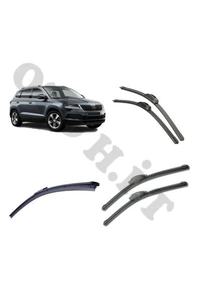 OTO H.İ.T. SKODA KAROQ SİLECEK TAKIMI 2018-2024 ÖN CAM SİLECEĞİ ürün görseli 1