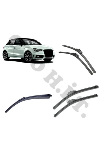 OTO H.İ.T. AUDİ A1 SİLECEK TAKIMI 2010-2018 ÖN CAM SİLECEĞİ ürün görseli 1