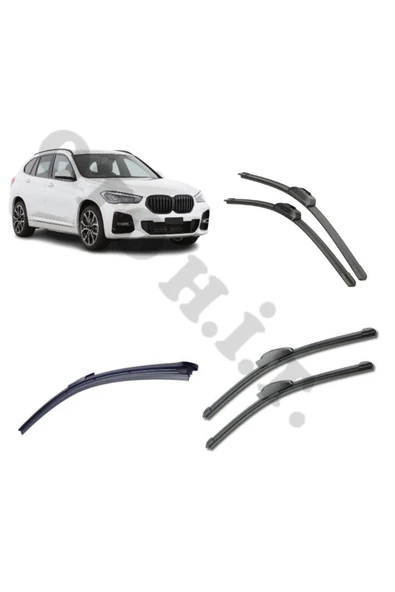 OTO H.İ.T. BMW X1 SİLECEK TAKIMI 2023-2025 ÖN CAM SİLECEĞİ ürün görseli 1