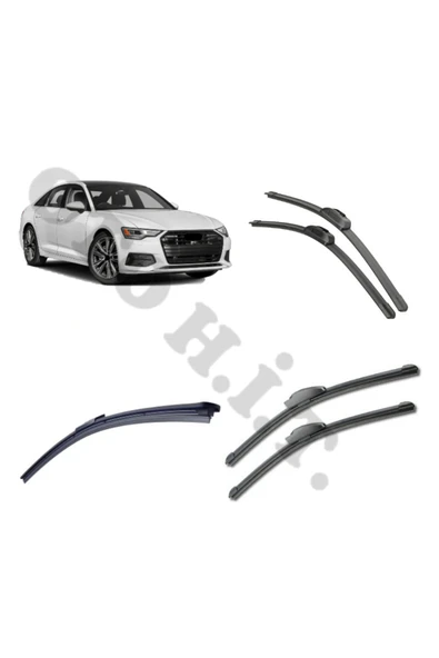 OTO H.İ.T. AUDİ A6 SİLECEK TAKIMI 2019-2024 ÖN CAM SİLECEĞİ ürün görseli 1