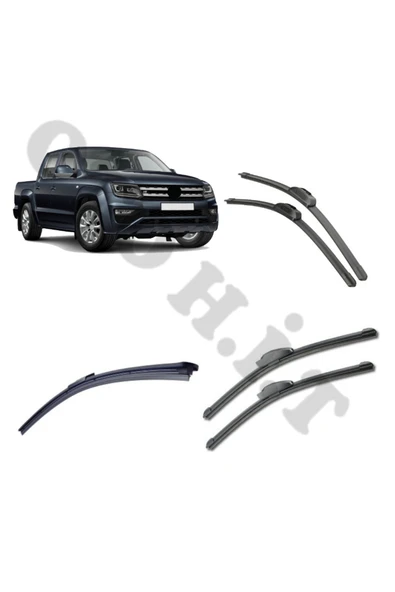 OTO H.İ.T. VOLKSWAGEN AMAROK SİLECEK TAKIMI 2013-2017 ÖN CAM SİLECEĞİ ürün görseli 1