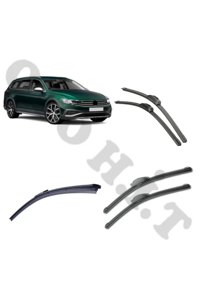 OTO H.İ.T. VOLKSWAGEN PASSAT VARİANT SİLECEK TAKIMI B8 /8,5 ÖN CAM SİLECEĞİ ürün görseli 1