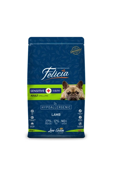 Az Tahıllı 6 Kg Yetişkin Kuzulu Small/mini Hypoallergenic Köpek Mama ürün görseli 1