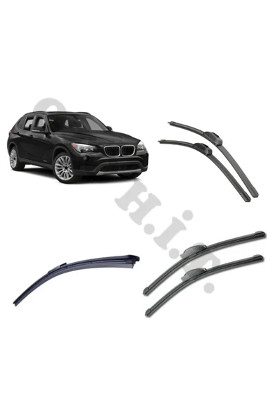 OTO H.İ.T. BMW X1 E87 SİLECEK TAKIMI 2010-2015 ÖN CAM SİLECEĞİ ürün görseli 1