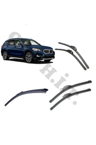 OTO H.İ.T. BMW X1 F48 SİLECEK TAKIMI 2016-2021 ÖN CAM SİLECEĞİ ürün görseli 1
