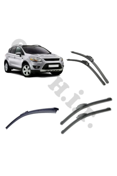 OTO H.İ.T. FORD KUGA SİLECEK TAKIMI 2008-2012 ÖN CAM SİLECEĞİ ürün görseli 1
