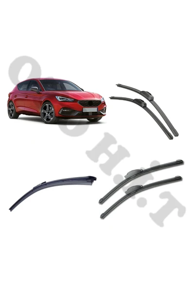 OTO H.İ.T. SEAT LEON SİLECEK TAKIMI 2021-2023 ÖN CAM SİLECEĞİ ürün görseli 1