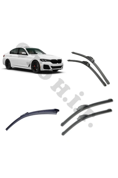 OTO H.İ.T. BMW G30 SİLECEK TAKIMI 5 SERİSİ 2017-2023 ÖN CAM SİLECEĞİ ürün görseli 1