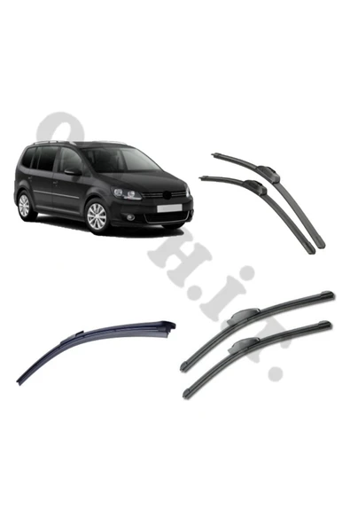 OTO H.İ.T. VOLKSWAGEN TOURAN SİLECEK TAKIMI 2010-2014 ÖN CAM SİLECEĞİ ürün görseli 1