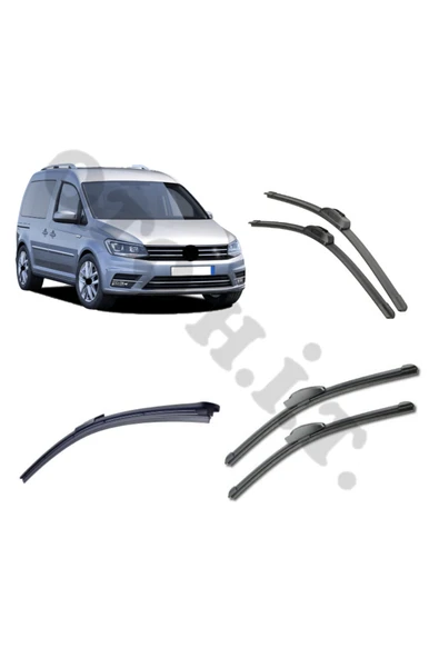 OTO H.İ.T. VOLKSWAGEN CADDY SİLECEK TAKIMI 2018-2020 ÖN CAM SİLECEĞİ ürün görseli 1