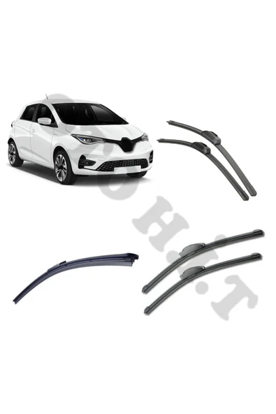 OTO H.İ.T. RENAULT ZOE SİLECEK TAKIMI 2013-2023 ÖN CAM SİLECEĞİ ürün görseli 1