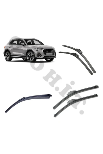 OTO H.İ.T. AUDİ Q3 SİLECEK TAKIMI 2018-2024 ÖN CAM SİLECEĞİ ürün görseli 1
