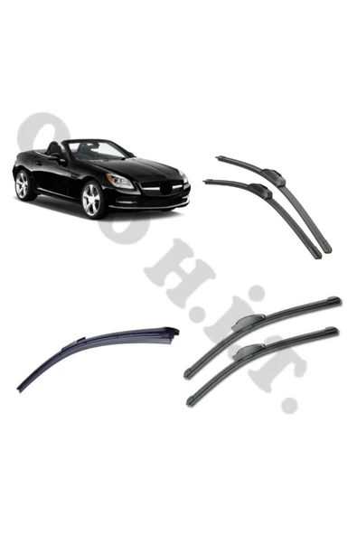 OTO H.İ.T. MERCEDES SLK SİLECEK TAKIMI 2004-2016 ÖN CAM SİLECEĞİ ürün görseli 1