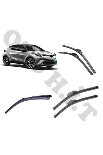 OTO H.İ.T. TOYOTA CHR SİLECEK TAKIMI 2016-2023 ÖN CAM SİLECEĞİ ürün görseli 1