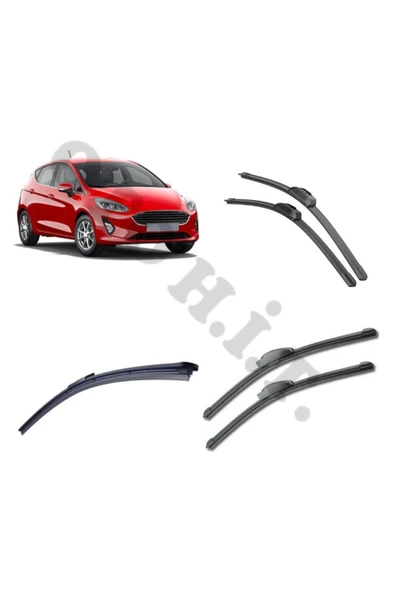 OTO H.İ.T. FORD FİESTA SİLECEK TAKIMI 2018-2023 ÖN CAM SİLECEĞİ ürün görseli 1