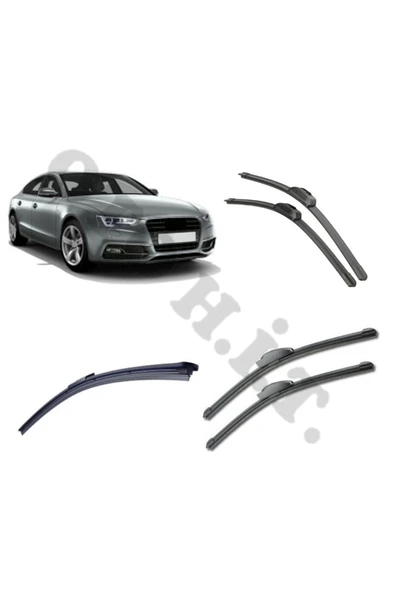 OTO H.İ.T. AUDİ A5 SİLECEK TAKIMI SİLECEK TAKIM 2009-2018 ÖN CAM SİLECEĞİ ürün görseli 1